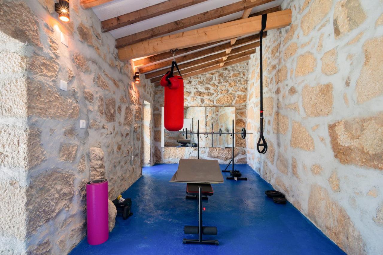 Casa De Lagarinhos Jacuzzi Spa Jogos Gym - Serra Da Estrela - Seia - Gouveia Gouveia  Kültér fotó