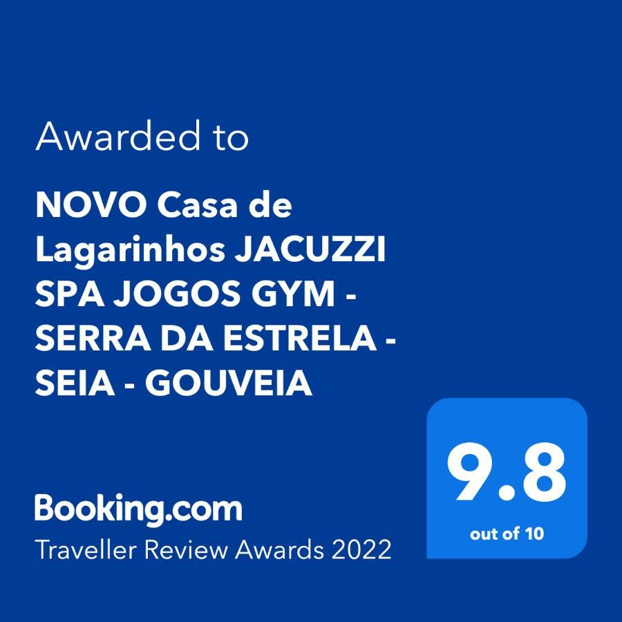 Casa De Lagarinhos Jacuzzi Spa Jogos Gym - Serra Da Estrela - Seia - Gouveia Gouveia  Kültér fotó